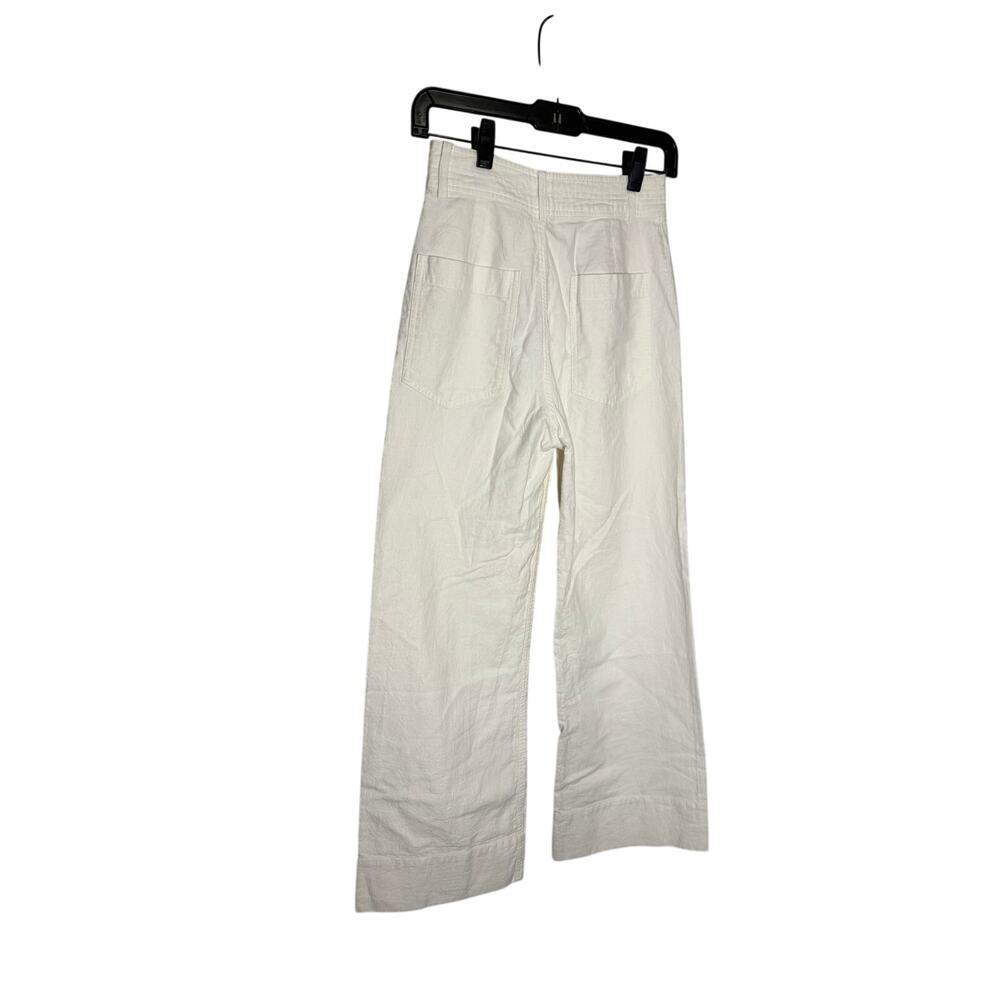 Apiece Apart Merida Pants in Cream Women's Sz. 0 - Picture 4 of 8